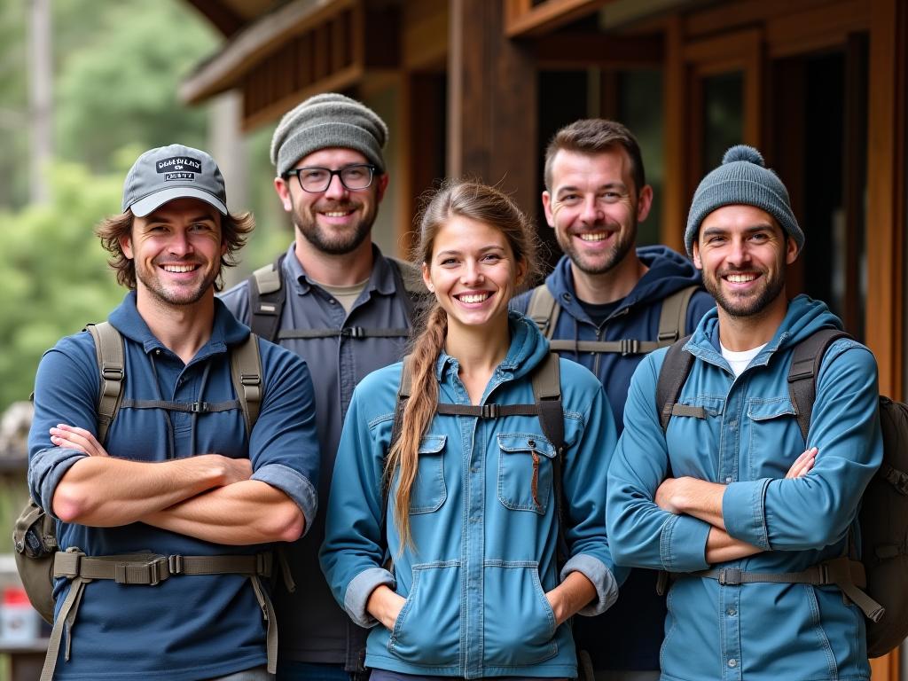 Team professionale Campanile Trek esperti outdoor